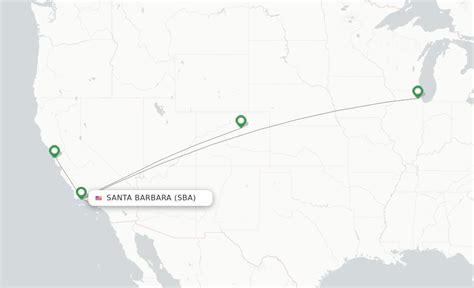 United flights to Santa Barbara from